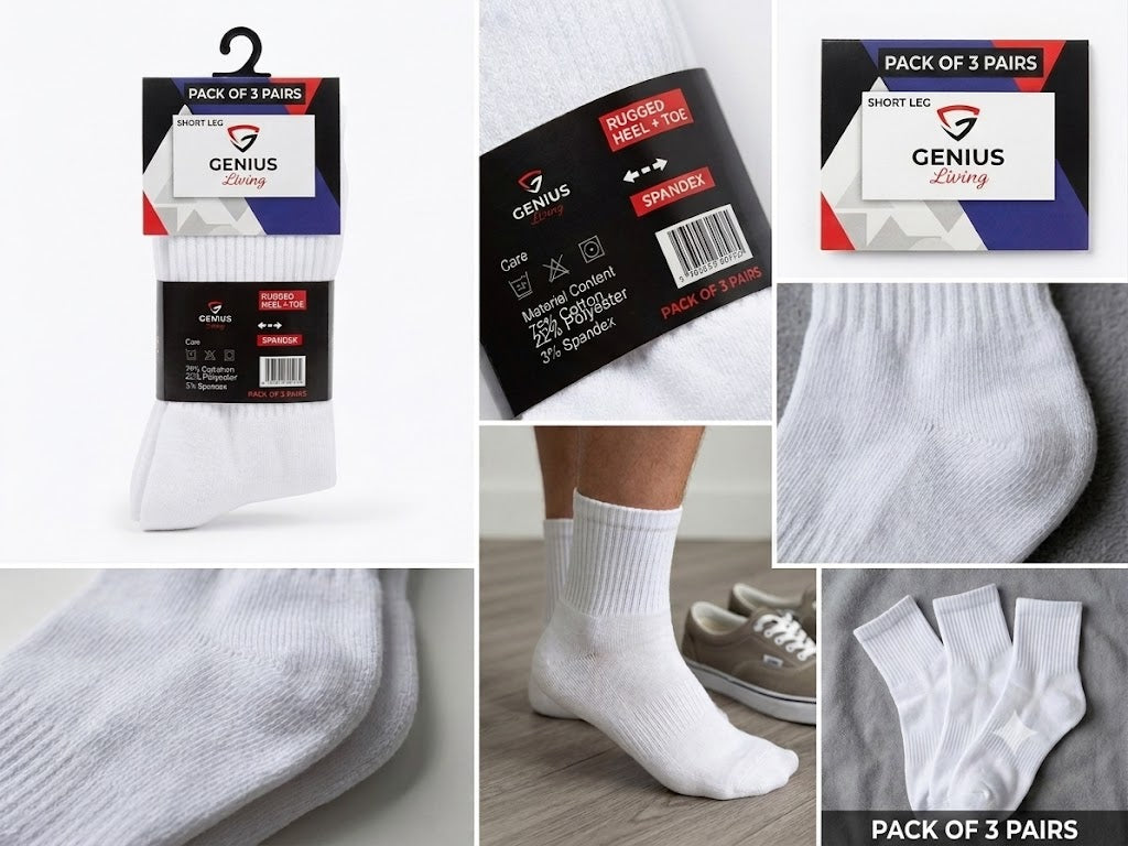 Trainer socks, 3 Pairs