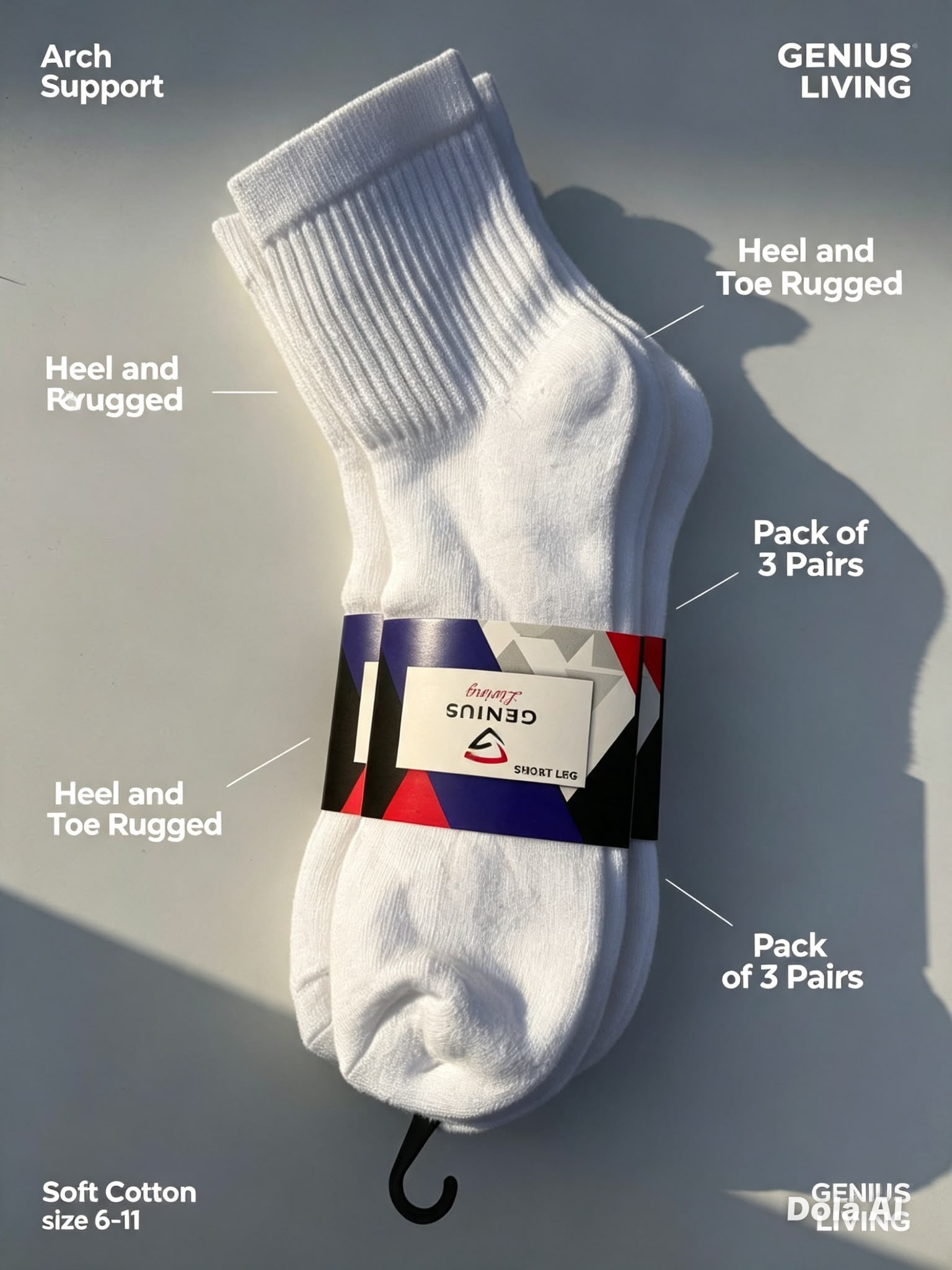 Trainer socks, 3 Pairs
